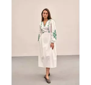 Жіноче плаття з вишивкою в українському стилі 5100