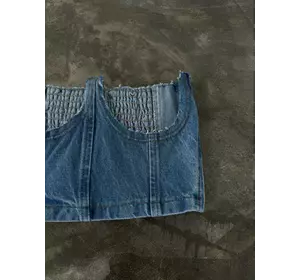 Жіночий джинсовий топ-корсет 148 Жіночий джинсовий топ-корсет 148